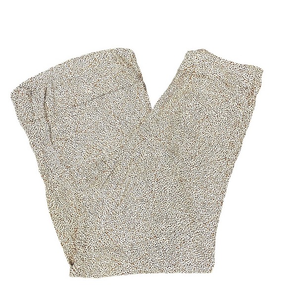 AFRM Leopard Print Wide Leg Pants MEDIUM lq95 - Picture 2 of 11